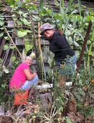 Alison & Rachael with the Okanagan chapter Master Gardeners Association of BC